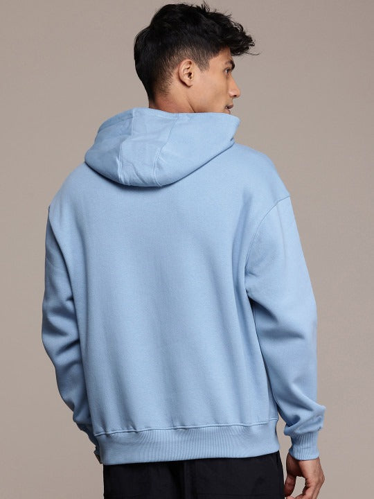 Typography Embroidery Hooded Pullover Sweatshirt for Men – Trendy Cotton Hoodie in Pakistan | DOCACCA