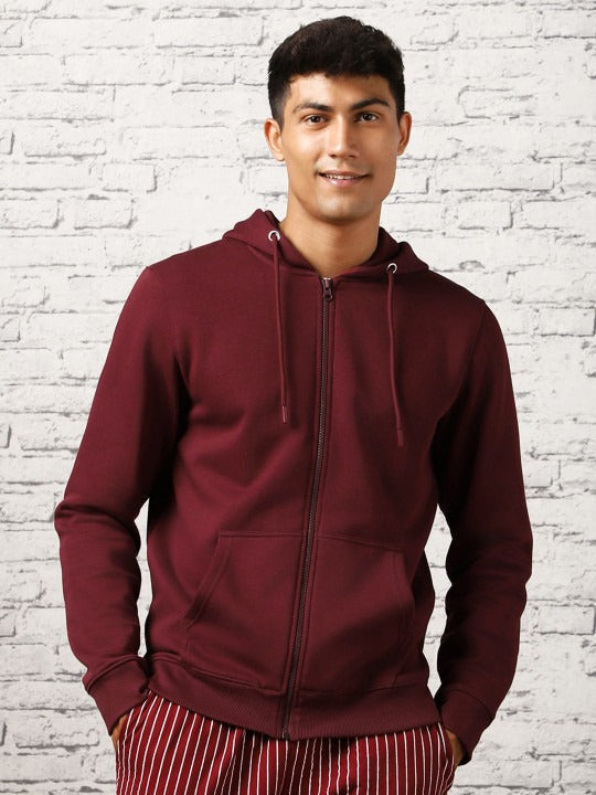 Men Zipper Hooded Sweatshirt – Stylish Front Open Hoodie in Pakistan | DOCACCA