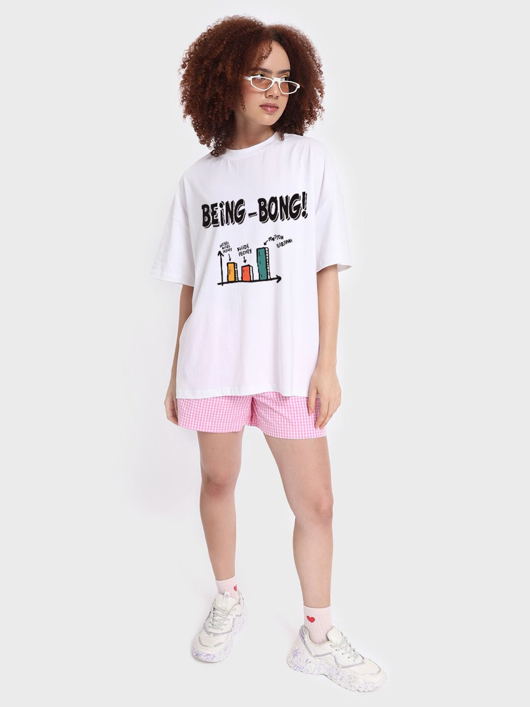 Unisex Typography Printed Cotton Loose T-Shirt – Trendy Oversized Streetwear in Pakistan | DOCACCA