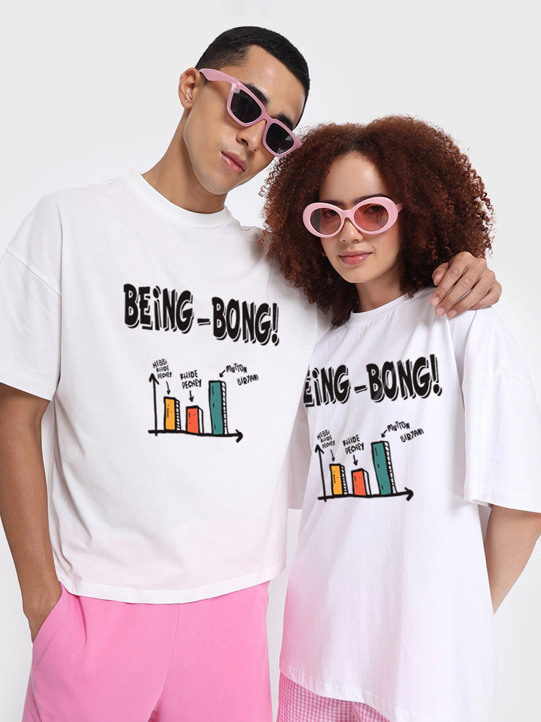 Unisex Typography Printed Cotton Loose T-Shirt – Trendy Oversized Streetwear in Pakistan | DOCACCA