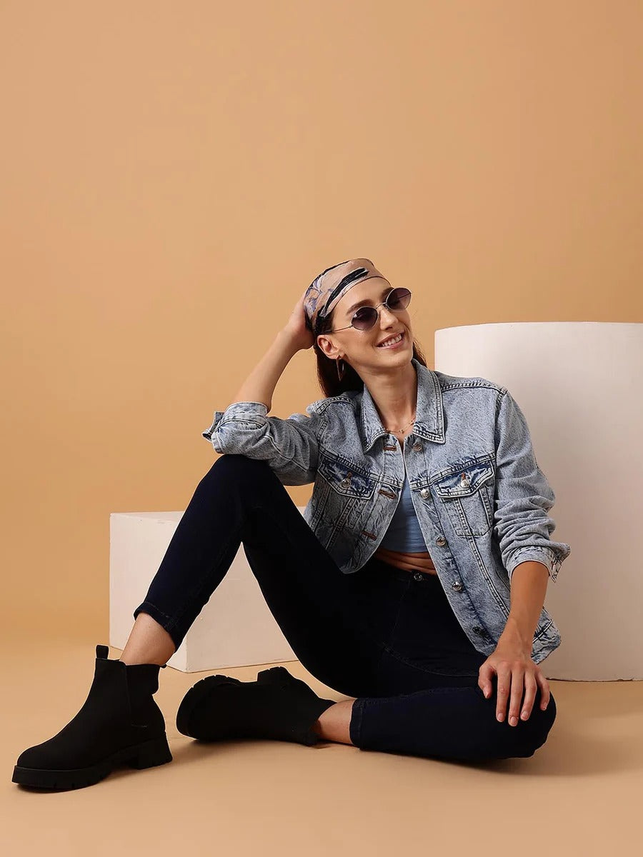 Men Rugged Denim Jacket for Streetwear Style in Pakistan | DOCACCA