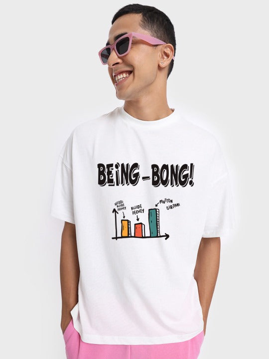Unisex Typography Printed Cotton Loose T-Shirt – Trendy Oversized Streetwear in Pakistan | DOCACCA