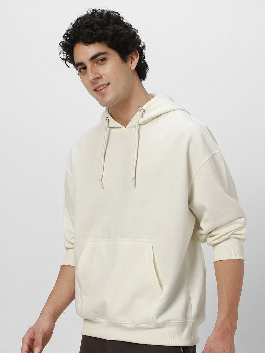 Men Solid Oversized Hooded Neck Sweatshirt – Baggy Fit Winter Hoodie for Men in Pakistan | DOCACCA