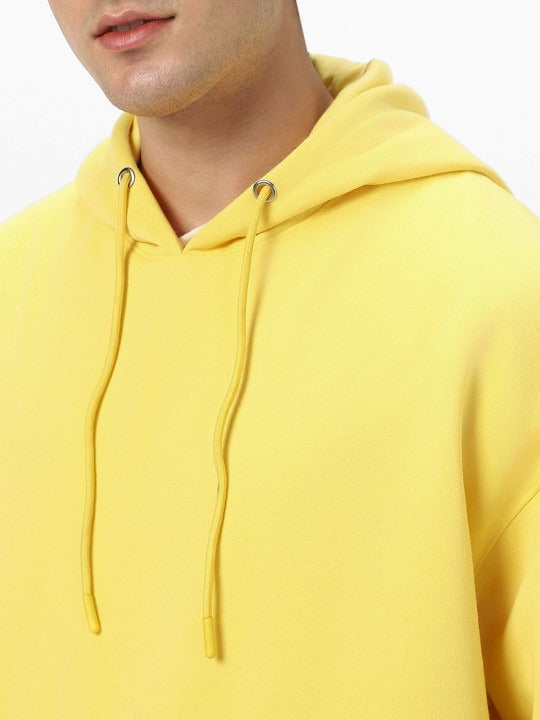 Men's Cotton Solid Oversized Hooded Neck Sweatshirt – Baggy Winter Hoodie for Men in Pakistan | DOCACCA