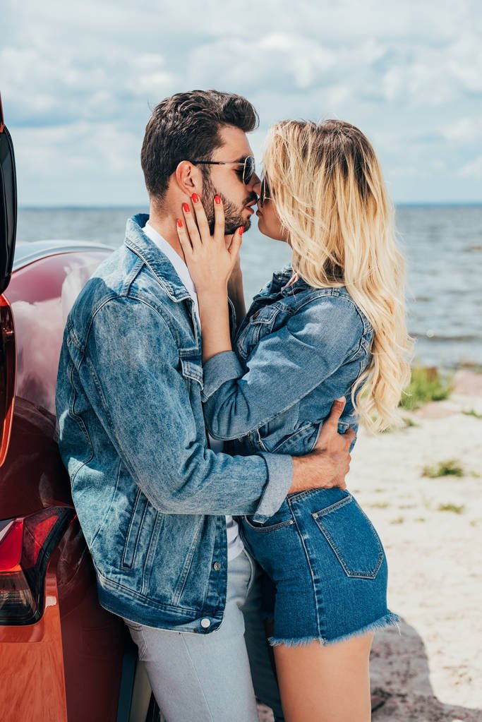 Couple Denim Jacket Blue - DOCACCA - Denim Jackets - 