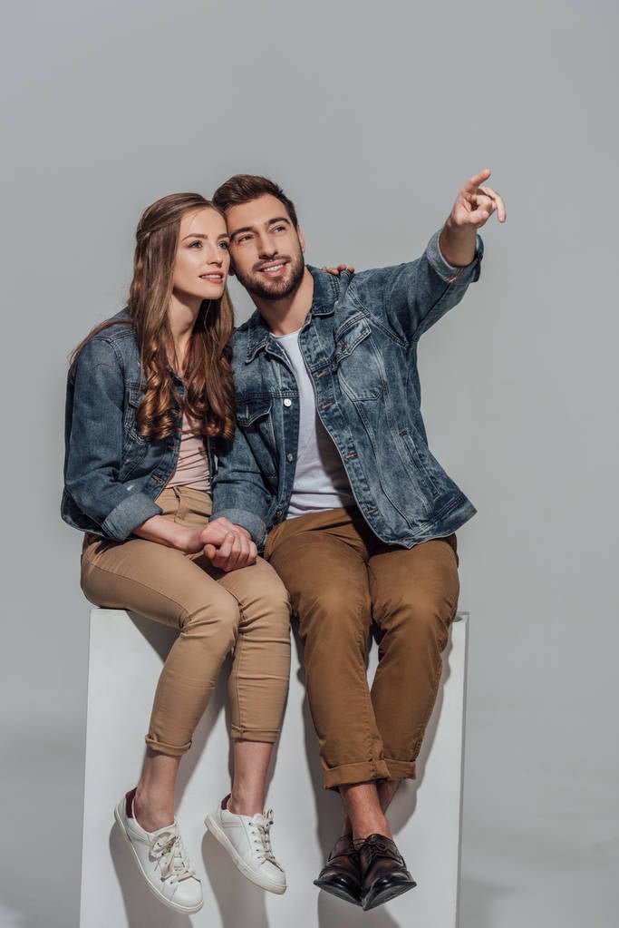 Couple Denim Jacket Blue - DOCACCA - Denim Jackets - 