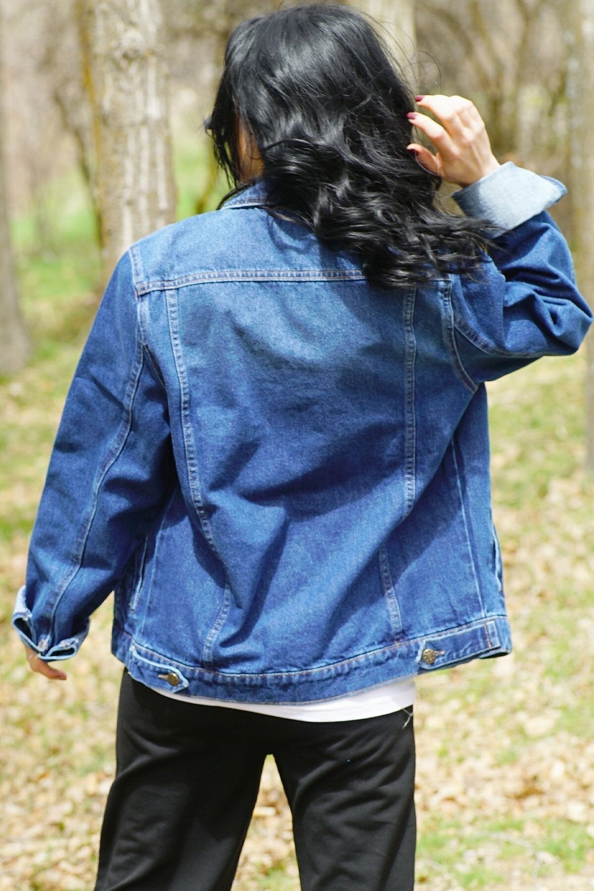 Couple Denim Jacket Blue - DOCACCA - Denim Jackets - 