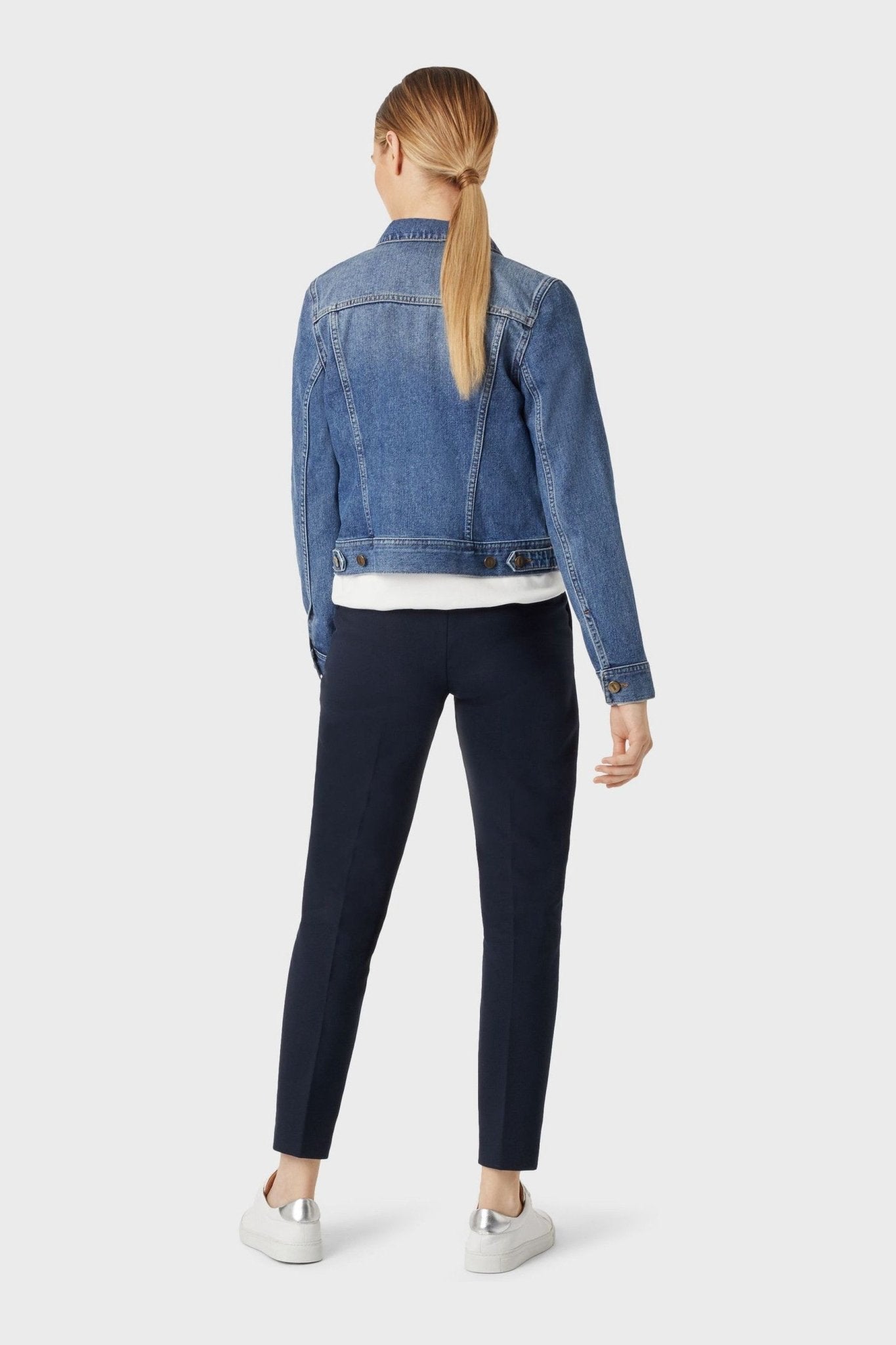 Hobbs Blue Mariam Jacket - DOCACCA - Denim Jackets - 