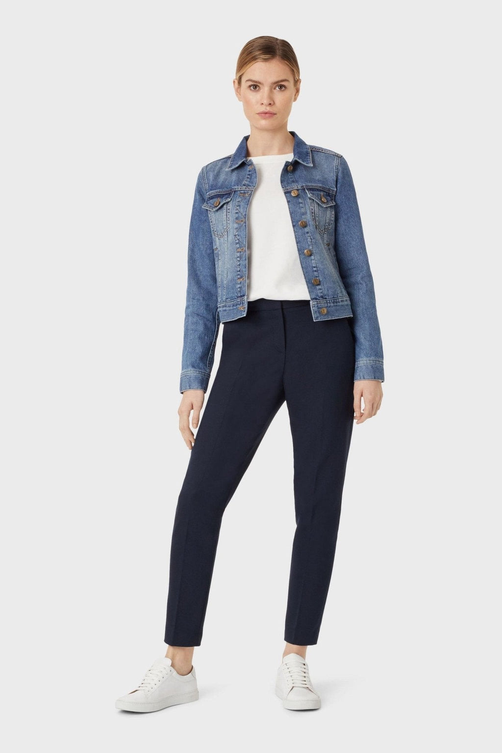 Hobbs Blue Mariam Jacket - DOCACCA - Denim Jackets - 