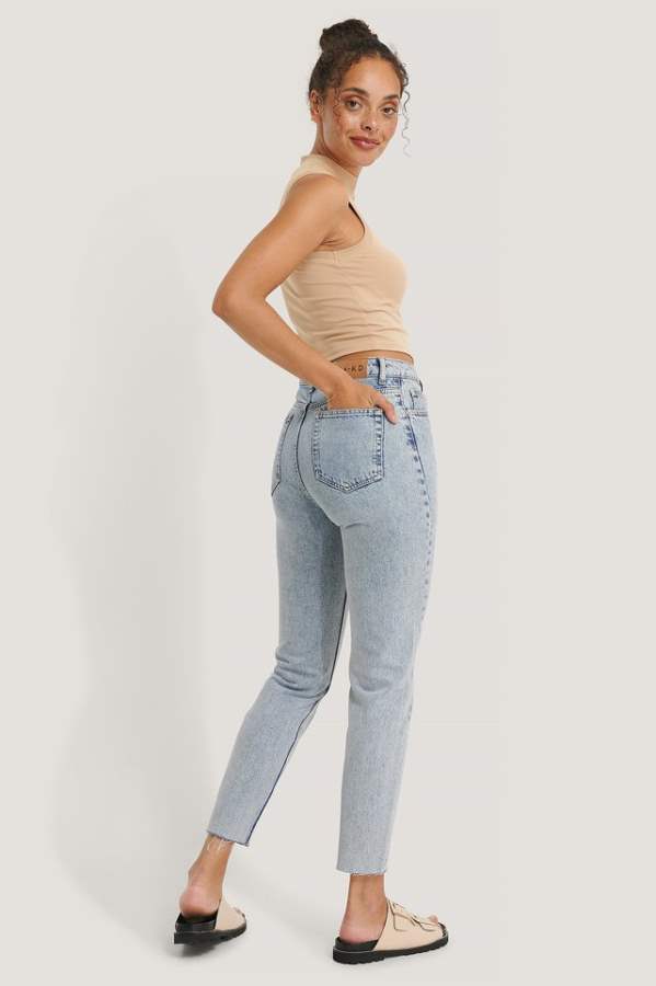 Lola Slim Fit Mid - Rise Clean Look Stretchable Jeans - DOCACCA - Jeans - 