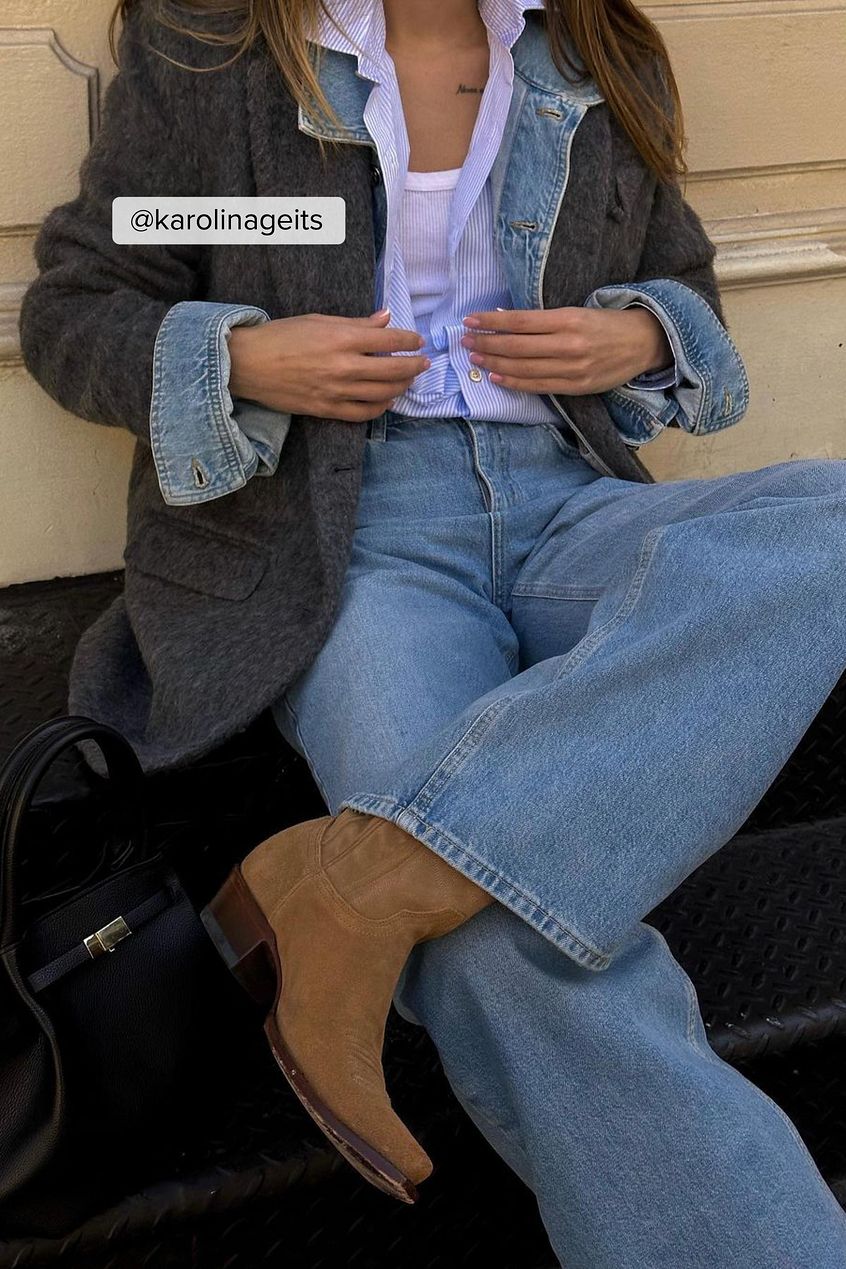 Loose Mid Waist Jeans For Womens - DOCACCA - Jeans - 