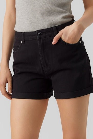 MODA Mom Denim Shorts - DOCACCA - Shorts & Skirts - 