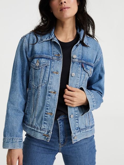 Organic Blue Womens Jacket - DOCACCA - Denim Jackets - 