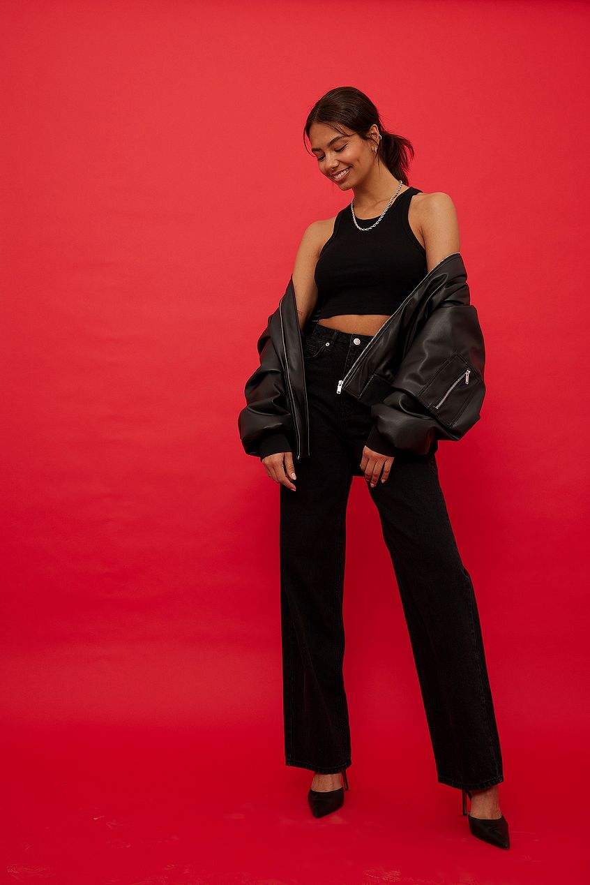 Organic Extra Wide Leg Denim For Womens - DOCACCA - Jeans - 