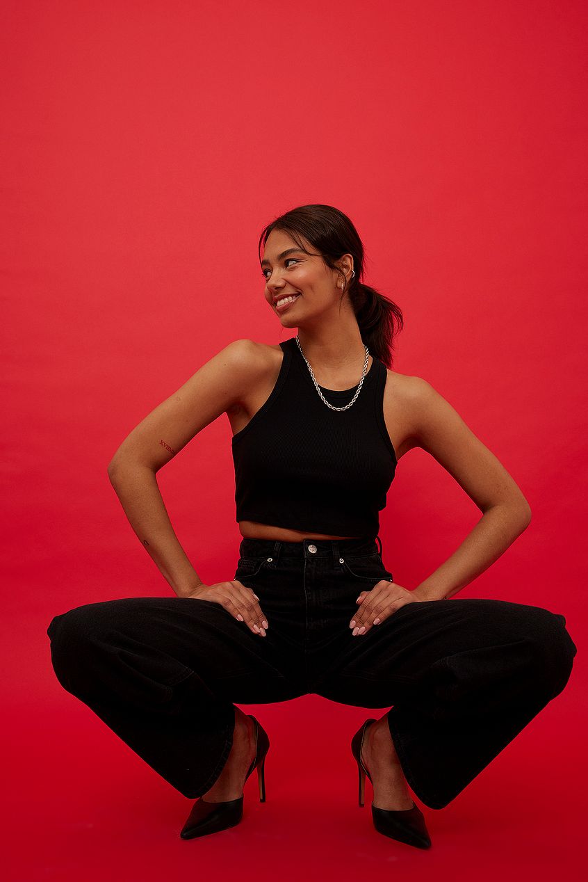 Organic Extra Wide Leg Denim For Womens - DOCACCA - Jeans - 