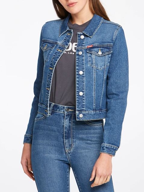 RIDERS BY CLASSIC JACKET IN CANYON BLUE - DOCACCA - Denim Jackets - 