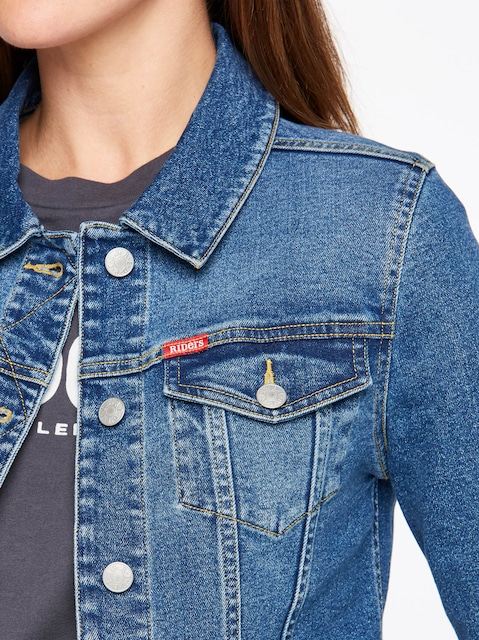 RIDERS BY CLASSIC JACKET IN CANYON BLUE - DOCACCA - Denim Jackets - 