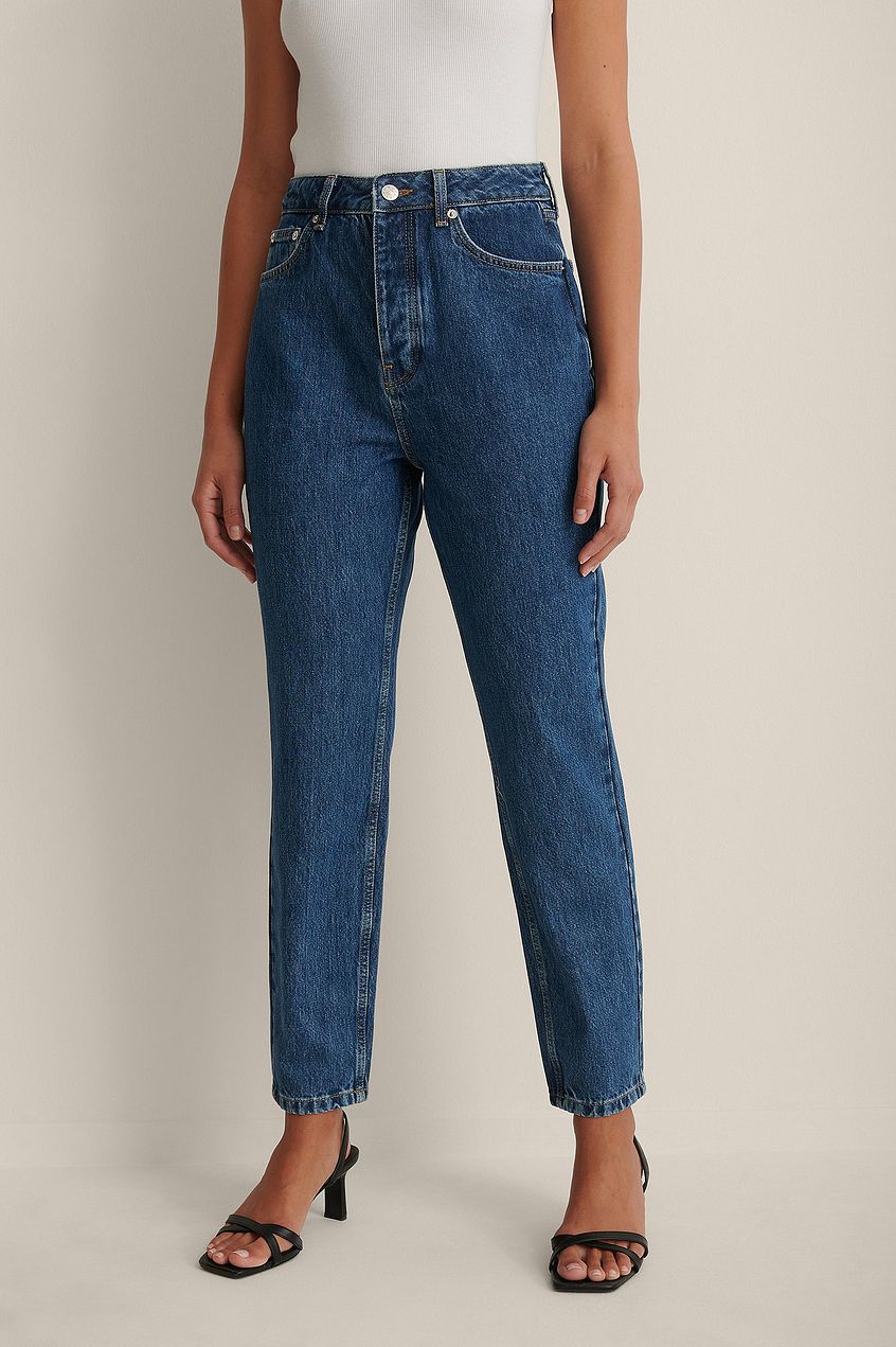 Rigid Mom Jeans For Womens - DOCACCA - Jeans - 