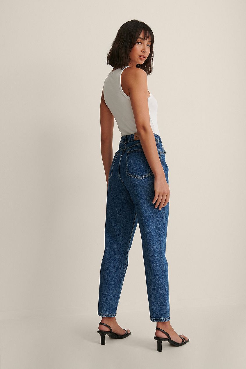 Rigid Mom Jeans For Womens - DOCACCA - Jeans - 