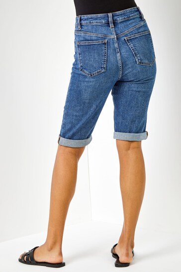 Roman Essential Knee Length Shorts - DOCACCA - Shorts & Skirts - 